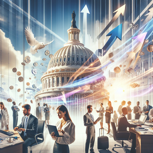 An image illustrating Política de estímulos fiscales y sus efectos en EE.UU.