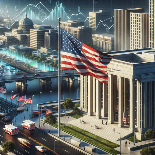 An image illustrating La economía del sector público en Estados Unidos