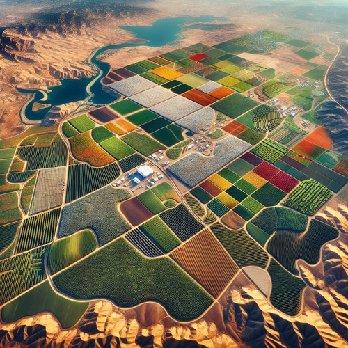 An image illustrating Diferencias regionales en la economía agrícola de EE.UU.