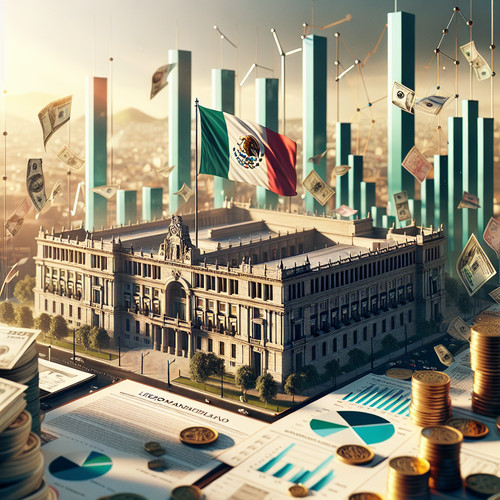 An image illustrating La política fiscal en México: recaudación, gasto y déficit