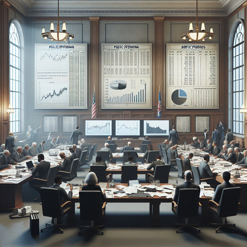 An image illustrating Política fiscal: gasto público, déficit y su financiamiento