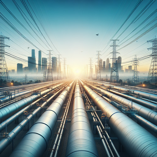 An image illustrating Monopolios naturales gasoductos y servicios públicos: regulación y bienestar social