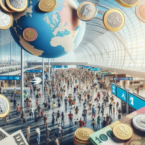 An image illustrating Turismo receptivo y su impacto en divisas: Claves para el desarrollo económico