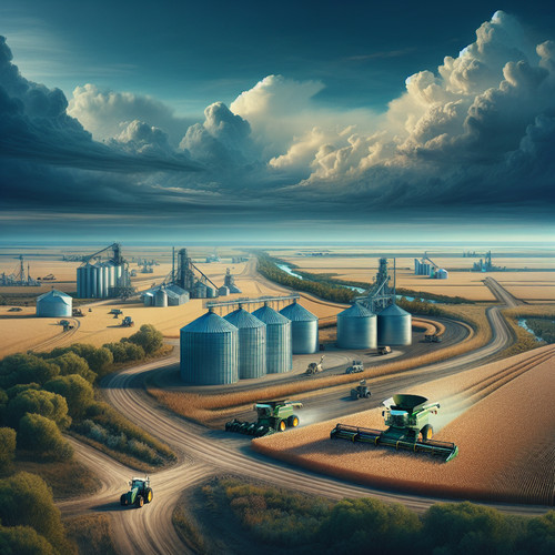 An image illustrating Economías de escala en la agroindustria pampeana: ventajas y desafíos