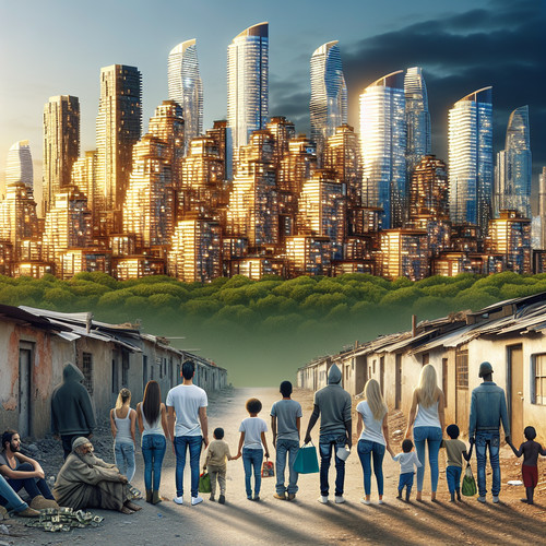 An image illustrating Distribución de la renta en España: desigualdad y pobreza