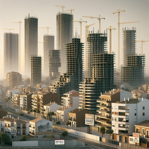 An image illustrating Mercado inmobiliario español: burbuja, caída y recuperación