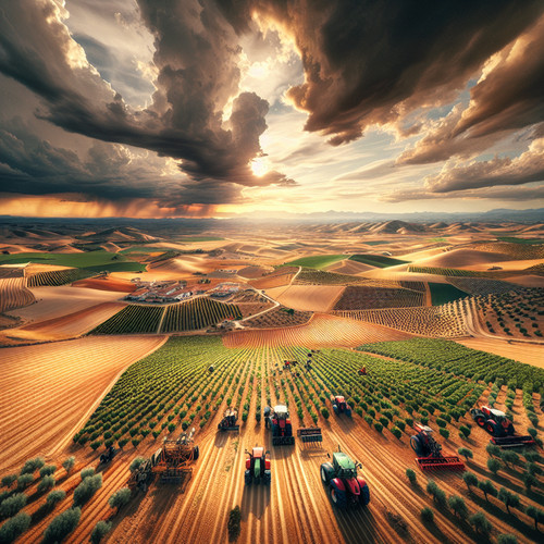 An image illustrating Sector agrícola español: importancia y desafíos actuales