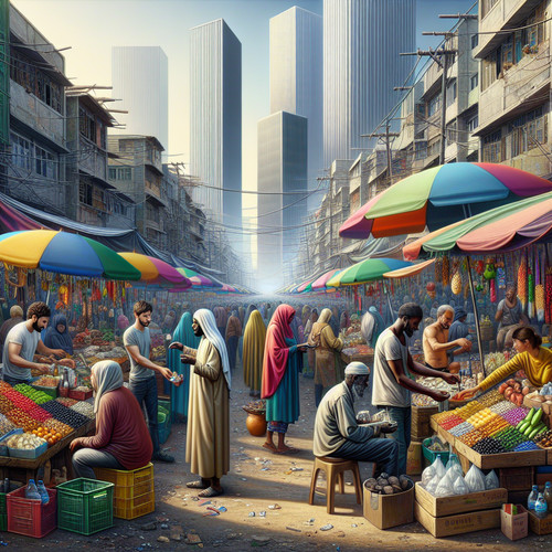 An image illustrating Economía Informal: Causas y Consecuencias