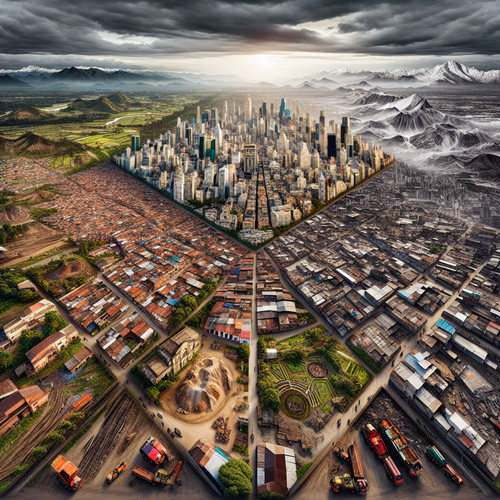 An image illustrating ¿Por Qué América Latina No Crece? Un Análisis de sus Desafíos Estructurales