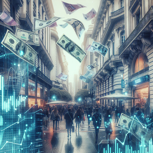 An image illustrating La Economía de Argentina Inflación, Deuda y el Dólar Blue