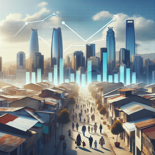 An image illustrating El Modelo Económico Chileno: Pros, Contras y Desafíos