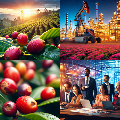 An image illustrating Colombia: La Importancia del Café, el Petróleo y la Economía Naranja