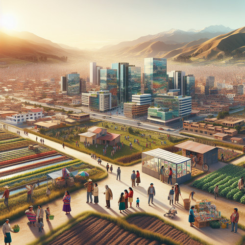 An image illustrating Crecimiento inclusivo en Perú: desafíos y oportunidades