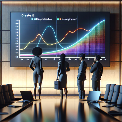 An image illustrating La Curva de Phillips y su Impacto en la Relación entre Inflación y Desempleo