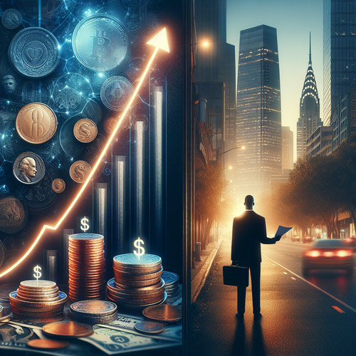 An image illustrating La Curva de Phillips Relación entre Inflación y Desempleo