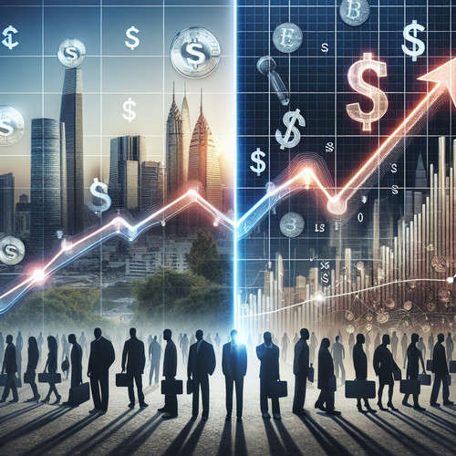 An image illustrating La Curva de Phillips: Relación entre Inflación y Desempleo
