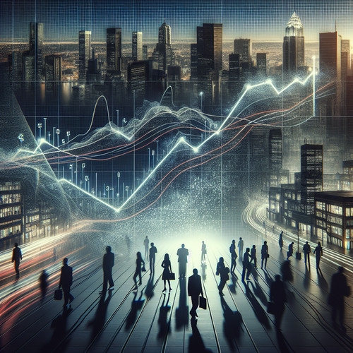 An image illustrating La Curva de Phillips: Relación entre Inflación y Desempleo