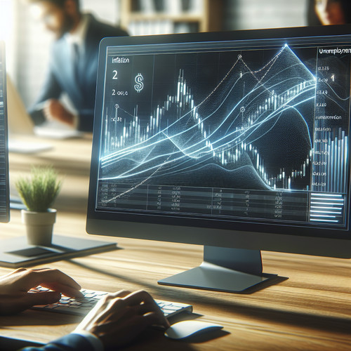 An image illustrating La Curva de Phillips: Relación entre Inflación y Desempleo