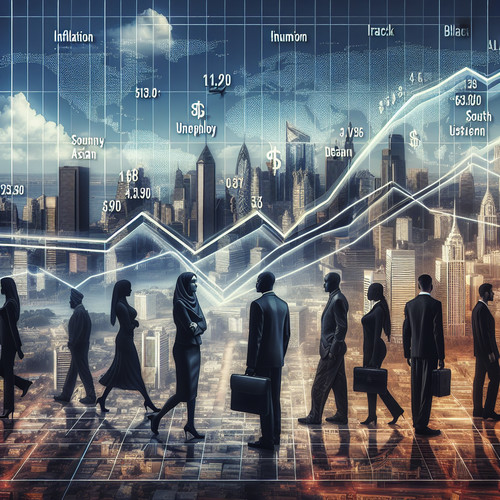 An image illustrating La Curva de Phillips Relación entre Inflación y Desempleo