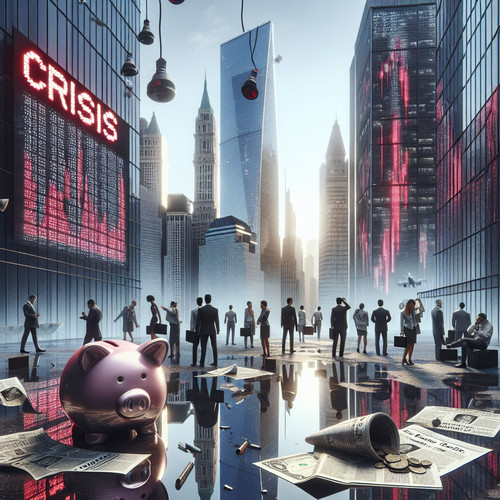 An image illustrating La Crisis de 2008: Causas y Consecuencias en la Economía Global