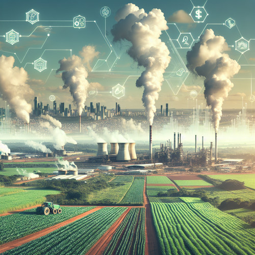 An image illustrating Economía de Brasil: Agricultura, Industria y Desafíos Recientes