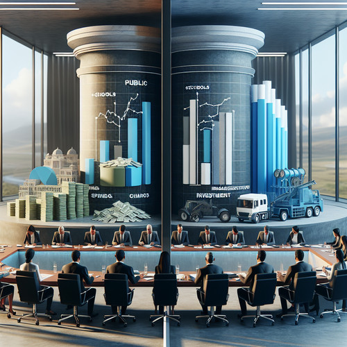 An image illustrating Gasto Público vs Inversión Pública ¿Cuál es el Impacto?