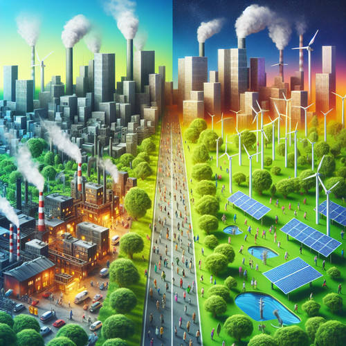 An image illustrating Economía y Medio Ambiente: El Costo Social de la Contaminación