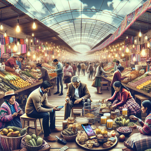 An image illustrating El consumo en Perú: patrones y evolución