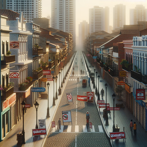 An image illustrating Efectos de la pandemia en la economía peruana