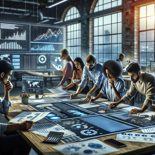 An image illustrating La Teoría de la Empresa: Costos, Producción y Ganancias