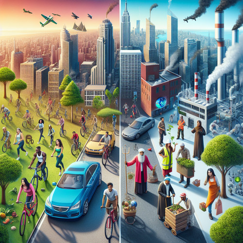 An image illustrating Externalidades: El Costo y Beneficio de tus Acciones sobre Otros