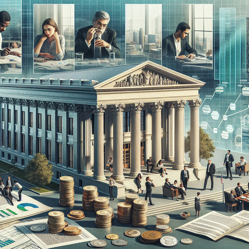 An image illustrating Política Fiscal: Gasto Público e Impuestos en la Economía Global