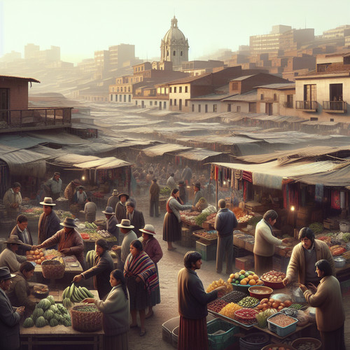 An image illustrating Economía informal en Perú: causas y consecuencias