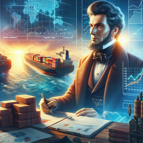 An image illustrating Ventaja Comparativa y Ventaja Absoluta: Teoría de David Ricardo