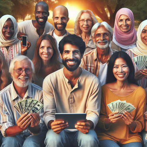 An image illustrating La Economía de la Felicidad ¿El Dinero Realmente Compra la Felicidad?