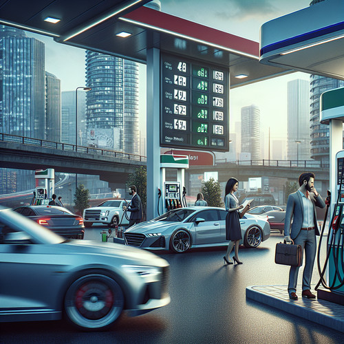 An image illustrating Precios de gasolina - cómo la elasticidad afecta tu bolsillo