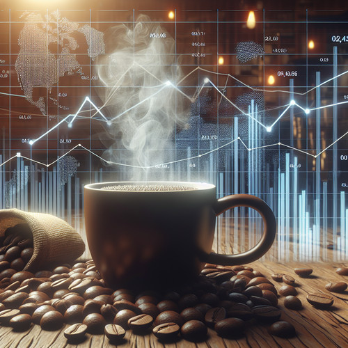 An image illustrating Por qué sube el café - economía simple para tu día a día