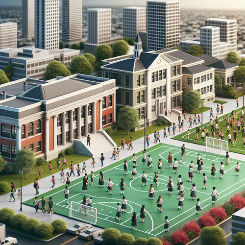 An image illustrating Economía de la educación: comparación de educación pública y privada