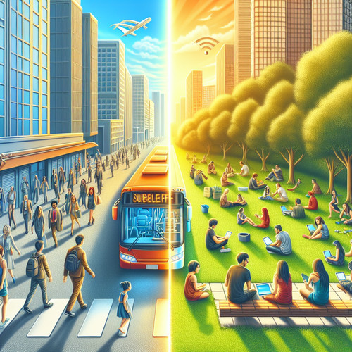 An image illustrating Bien rival vs bien no rival - ejemplos prácticos en la vida real