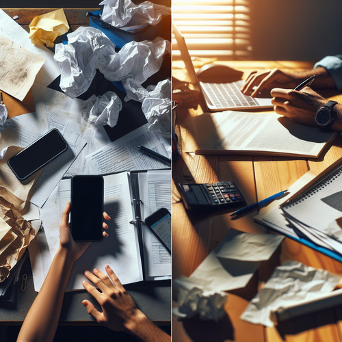 An image illustrating Economía de la procrastinación y productividad