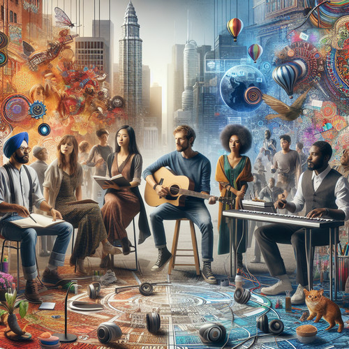 An image illustrating La Economía Naranja: Creatividad, Cultura y Crecimiento