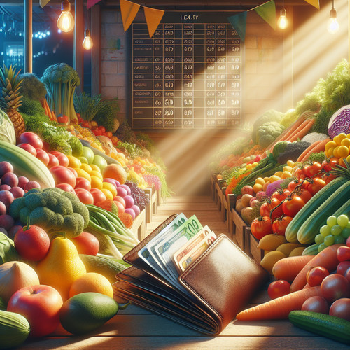 An image illustrating Alimentación saludable y economía - cómo los precios influyen