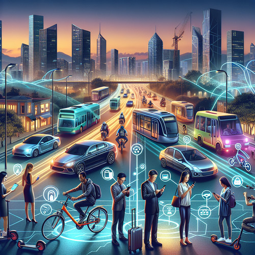 An image illustrating Movilidad compartida y la economía detrás de apps como Uber