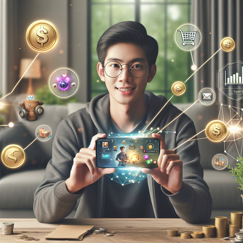 An image illustrating Videojuegos y compras in-app - cómo la microeconomía te afecta