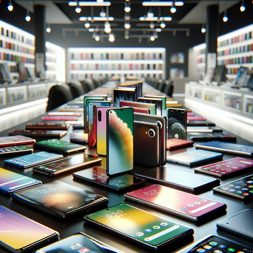 An image illustrating Competencia en smartphones - cómo afecta precios y opciones