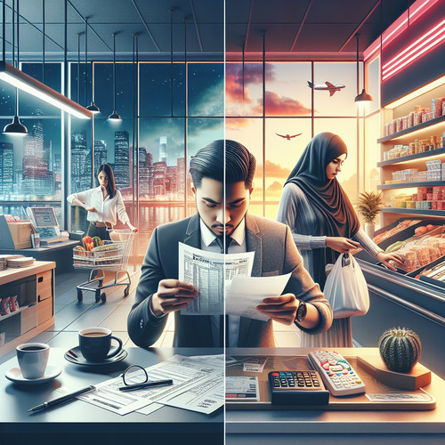 An image illustrating Impuestos Directos vs. Indirectos cuál es la diferencia