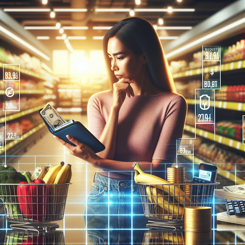 An image illustrating Restricción Presupuestaria El Límite de tus Compras