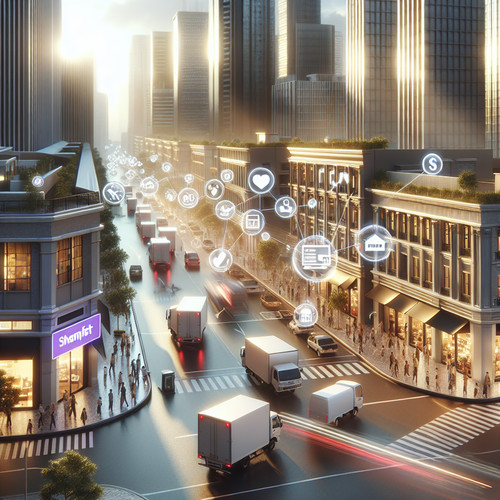 An image illustrating Comercio Electrónico - Cómo Afecta a la Economía Tradicional