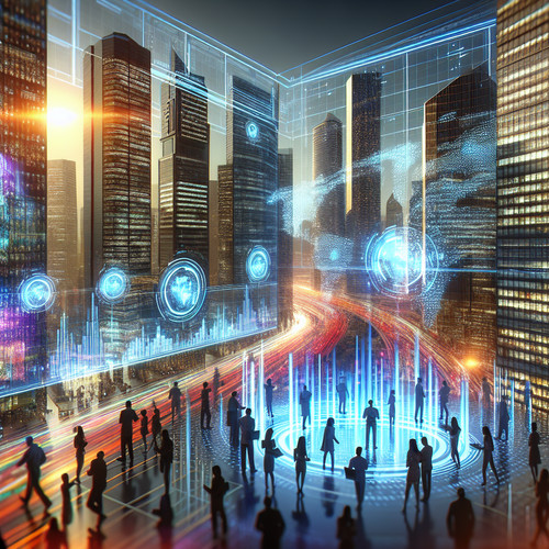 An image illustrating El Rol de las Empresas Tecnológicas (Big Tech) en la Economía Global