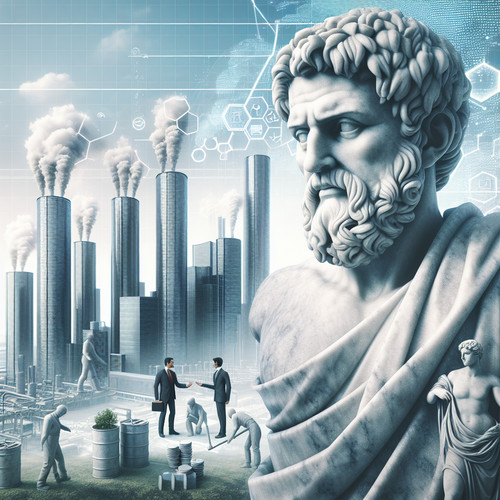 An image illustrating El Capitalismo de Karl Marx - ¿Qué Sigue Vigente en su Crítica?